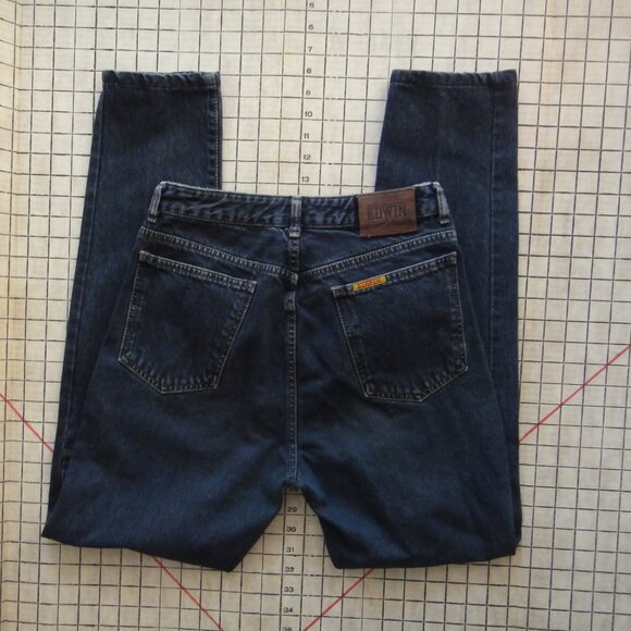 Edwin Jeans Men's Denim Blue Jeans Sz 29 x 30.5 Distressed Wear - Picture 3 of 15